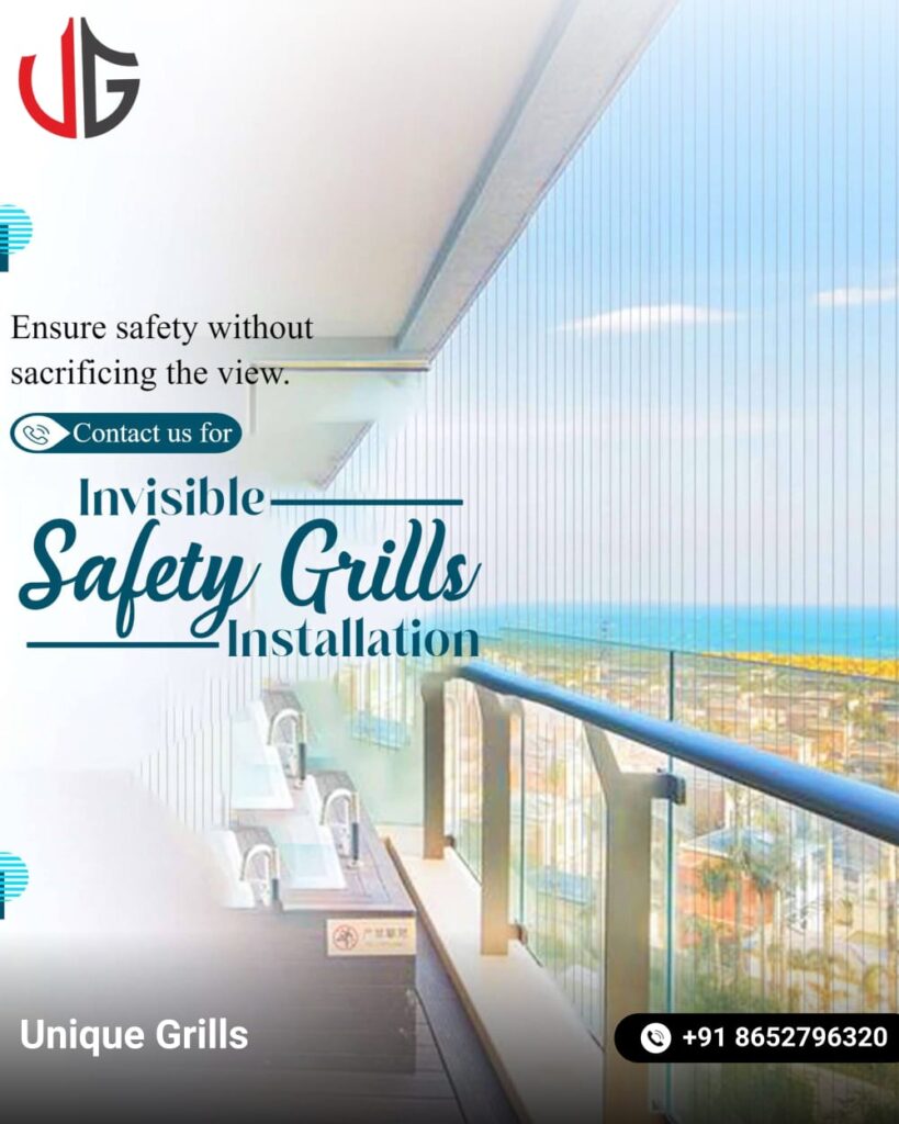 Invisible Grill for Balcony