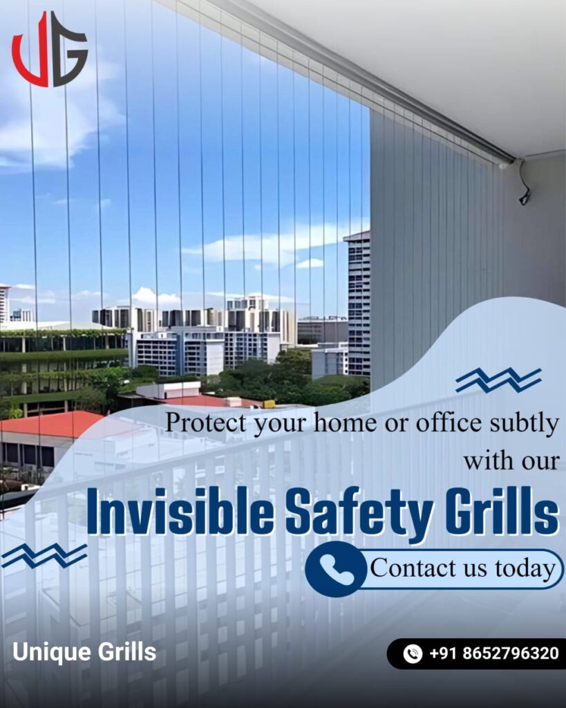 Invisible Grill for Balcony